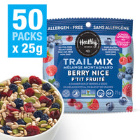 Healthy Crunch - Mélange de fruits et de graines Berry Nice, 50 unités x 25 grammes-Sans noix