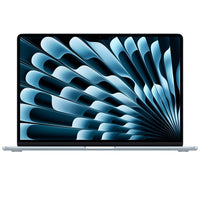 Apple - MacBook Air 15,3" avec Touch ID (2025) - Apple M4 - 24 Go RAM - 512 Go SSD - Bleu ciel - Français-Puce Apple M4 10 cœurs