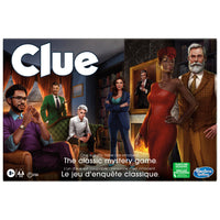Hasbro Gaming - Clue-Le jeu cluedo réinventé : Cette version du Cluedo associe le gameplay classique du jeu à une réinterprétation riche et inédite de l'intrigue originale, d'une galerie de personnages intrigants et du somptueux Manoir Tudor
