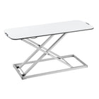 Poste de travail de table TygerClaw (TYDS14025)-Bureau debout réglable en hauteur ultra-mince