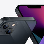 Apple - iPhone 13 6,1 po ecran Liquid Super Retina XDR, 128 Go, Minuit, Bell et Virgin Plus-Puce A15 Bionic avec processeur graphique 4 cœurs