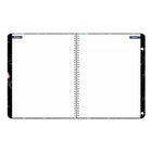 Blueline - 2026 Agenda mensuel Dramatic Floral 14 mois avec couverture imprimée - 11 po x 8-1/2 po - Bilingue-50 % de papier recyclé post-consommation