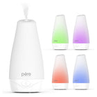 Pure Enrichment - Diffuseur d'arômes PureSpa-Désodorisant entièrement naturel : ajoutez simplement 100 ml d'eau et 3 à 5 gouttes de vos huiles essentielles préférées pour une couverture aromatique puissante qui dure jusqu'à 7 heures.