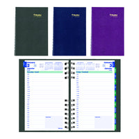 Blueline - 2025 Agenda quotidien CoilPro Couverture rigide - 8 po x 5 po - Couleurs assorties - Bilingue-L'avenir de la planification est ici. Blueline est fier de présenter l'application de rappels Blueline inkLink qui relie votre agenda à votre téléphone. Restez organisé comme jamais auparavant grâce à nos agendas Blueline et la technologie du Code QR. Priorisez des rappels, recevez des notifications, prennez des notes et dressez des listes de tâches. Disponible dès maintenant sur App Store et Google Play