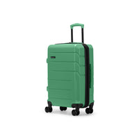 Swiss Mobility - Valise d'enregistrement à coque rigide 26.50po de la collection DXB  - Vert-Fabriqué en ABS léger et résistant