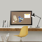 Quartet® - Tableau d'affichage Espresso, 24 po x 36 po-Cadre en bois de couleur Espresso  
