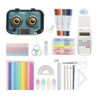 Zipit - Boîte de Rangement Recyclée - Motif robot gris-6