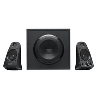 Logitech - Système de haut-parleurs Z623-L'installation simplifiée des deux satellites et le subwoofer puissant vous permettront de profiter d'un son riche, m&ecirc;me dans les pièces de grande taille.  