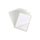 Royal Sovereign - Film pour pochettes de plastification thermique - 5 mil - format lettre - protection UV 90 % - paquet de 200-Fini brillant transparent