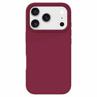 Blu Element - Étui Silicone MagSafe pour iPhone 17 Pro Max - Canneberge-Niveau de protection - 300 chutes à 10 pieds