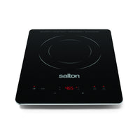 Salton - Cuisinière à induction mince-Sécuritaire : aucune flamme nue, et le réglage