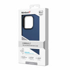 Nimbus9 - Étui Cirrus 2 MagSafe Bleu Nuit pour iPhone 15 Pro-Texture douce au toucher