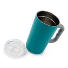 General Supply Goods + Co - Tasse à café avec poignée 600 ml - Sarcelle -Poignée moulée