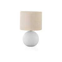 Monarch Specialties - Luminaire - 16 po H Lampe De Table - Abat-Jour Crème - Crème Céramique - Contemporain-Eclairez votre bureau, votre salon ou votre chambre avec cette élégante lampe de table en forme de globe de 16 pouces de hauteur, dotée d'une base en céramique crème et surmonté d'un abat-jour doucement contrasté en crème pour une allure contemporaine