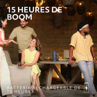 Ultimate Ears - BOOM 4 enceinte Bluetooth portable et étanche, Bleu-Classée étanchéité IP67 et résistante aux chutes jusqu’à 15 mètre, l’enceinte Bluetooth flottante BOOM 4 est pratiquement indestructible