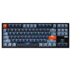Adesso - EasyTouch 1100 Clavier mécanique – RVB, filaire/sans fil/Bluetooth, 88 touches, hot-swappable, QMK/VIA, touche Copilot-Interrupteurs mécaniques rouges silencieux : des frappes douces et réactives, idéales pour une utilisation au bureau comme à la maison