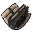 Targus® - Mallette Zip-Thru pour ordinateur de 15,4 po pour voyageur d'affaires, noire-Bandoulière ergonomique anti-dérapante pour qu'elle reste bien en place sur l'épaule.
