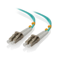 ALOGIC - Câble fibre optique duplex multimode LSZH 10 GbE LC-LC - 50/125 OM3-Câble à fibre optique multimode OM3