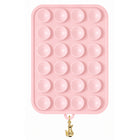 Snug - Support magnétique à ventouses SnugMug Charm avec breloque de chat - rose poudré-Support mains libres pour les photos, les vidéos et les appels vidéo