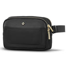 Samsonite - Mobile Solutions 2 Sac de Taille RFID, Noir-La doublure de ce produit a été fabriquée à partir de tissu en polyester recyclé, fabriqué à partir de bouteilles en plastique utilisées par les consommateurs