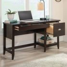 Sauder - La Collection Summit Station Bureau - Finition Cinnamon Cherry-Le tiroir à dossiers contient des dossiers suspendus de format Lettre pour un rangement optimal