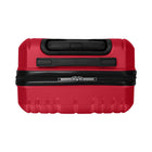 Swiss Mobility - Valise de cabine à coque rigide 21.50 po de la collection LYS - Rouge-Poignées supérieures renforcées 