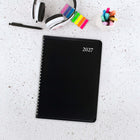 Staples - Agenda quotidien 2027 - 8 po H x 4 7/8 po l - couleurs assorties - bilingue-Liste de vacances de trois ans et page de notes lignees