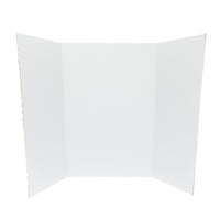 Royal Brites - Tableau de Présentation, 36 po H x 48 po l - Blanc/Noir-Bicolore - noir d'un côté, blanc de l'autre