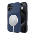 AXS - PROTech Plus MagSafe Compatible Sleek Dual-layered Anti-Shock Case for Apple iPhone 16 Plus - Bleu Astral-Résistant aux chutes jusqu’a 10 pieds
