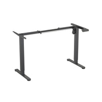 Uplite Cadre de Bureau électrique Assis-debout - Noir-CRÉEZ UNE POSITION ACTIVE INSTANTANÉE - La commande ascendante et descendante facile permet un réglage de la hauteur de 72cm to 118cm, permettant un passage sans effort de la position assise à la position debout.