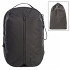 Gry Mattr - Sac à dos avec Compartment Milieu et Port USB - Noir-Compartment pour ordinateur portable / tablette