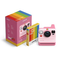 Polaroid - Appareil photo instantané Now 3e génération, lot de 8 photos instantanées Rose-Design Polaroid emblématique