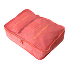Nicci - Organiseur de bagages Cubes 6 pièces - Melon d'eau-
Le panneau supérieur en maille permet d'identifier facilement le contenu et permet la respirabilité
