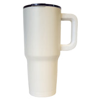 Namaka - Tasse de voyage - 32oz - Blanc-Isolation sous vide double couche