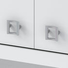 Bush Business Furniture - Bureau crédence avec huche 60 po Echo, blanc pur (ECH030PW)-Dimensions après assemblage : 60.0 po H x 23.7 po L x 65.67 po P