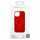 Ideal of Sweden - Étui Clear Mid pour MagSafe iPhone 15/14/13 - Rouge Radieux-Composition : 100% polyuréthane thermoplastique recyclé recyclé