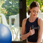 Sharper Image - Masseur portable à percussion pour tissus profonds  Powerboost Move-4