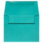 JAM Paper - Enveloppes d'invitation colorées A2 - 4,375 x 5,75 - bleu mer recyclé - Paquet de 50-Ces enveloppes sont parfaites pour envoyer des invitations, des cartes de voeux, des RSVP, des cartes de remerciement, des cadeaux d'anniversaire, des remises de diplômes, des vacances et plus encore