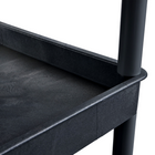 Luxor – Chariot robuste à 3 tablettes de style bac, noir (TC111-B)-Dimensions globales : 24 prof, x 32 larg. x 37 1/4 haut. (po)