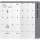 DateWorks - Planificateur de poche mensuel Amis 2025-2026 - 3,5 po x 6,5 po - Bilingue-Matériau de couverture durable DOUX AU TOUCHER avec coins arrondis
