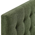 Modway - Emily Tissu tapis Tête de lit jumelée, Feuillage-7