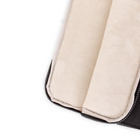 Bugatti - Aura étui pour ordinateur portable - 16 po – Noir-Étiquette tissée avec logo Bugatti
