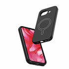 Avana - Étui Ice avec Magnets pour Google Pixel 10a - Noir-Fente pour breloques ou cordon