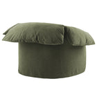Modway - Lark Slipcover Tissu Grand fauteuil - Sauge-Assemblage simple requis
