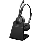 Jabra - Casque sans fil stéréo USB-A MS Engage 55 SE - Teams-Portée sans fil DECT jusqu’à 150 m/490 pieds