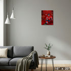 Alexander Ovechkin 16x20 sur toile Collage Capitals-V - Toile encadree - 16" x 20"-Parfait pour toute pièce de votre maison ou bureau