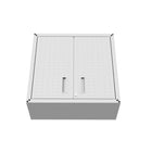 Manhattan Comfort - Armoire de garage moderne Fortress 30" - Blanc-9
