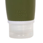 General Supply Goods + Co - Bouteilles de Voyage Approuvées par la TSA pour les Articles de Toilette - Paquet de 6 - Coloré-Facile à Remplir et à Nettoyer - Les larges ouvertures permettent un remplissage rapide et sans tracas, tandis que le matériau souple en silicone permet de presser et de distribuer sans effort.