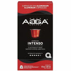 Agga - Capsules compatibles Nespresso Intenso - Noir - Paquet de 10-Capsule - Intenso - Kosher - 10 / Boîte