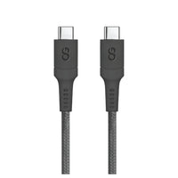 LOGiiX - Sync & Charger Anti Stress USB-A vers USB-C 1.2m - Noir-Conçu pour charger et transférer des données entre deux appareils basés sur USB-C